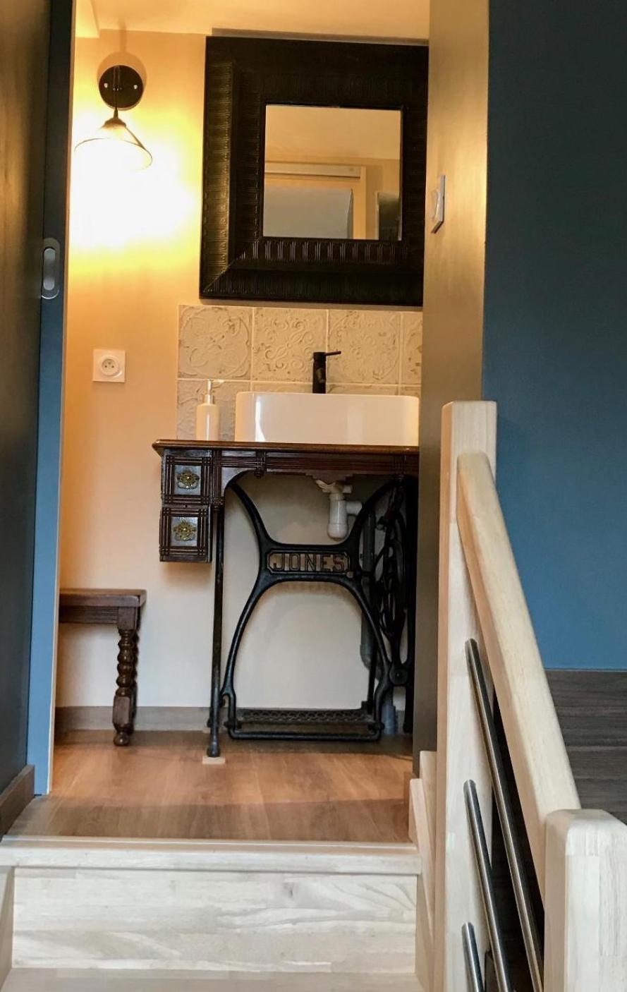 Ferienwohnung Perlepampille Dinan Zimmer foto
